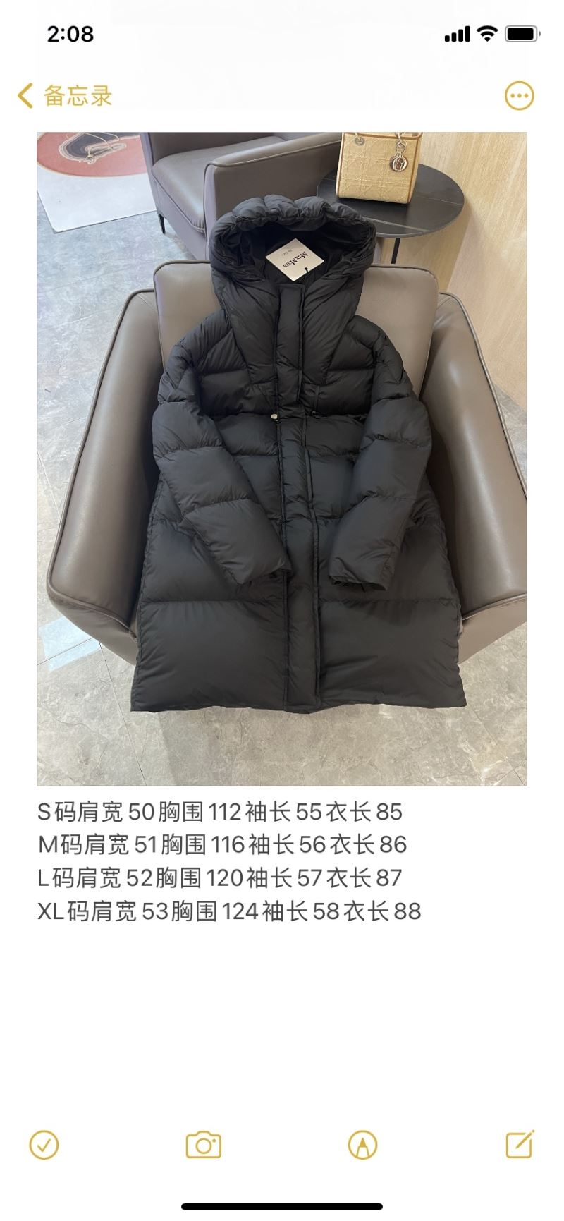 Max Mara Down Jackets